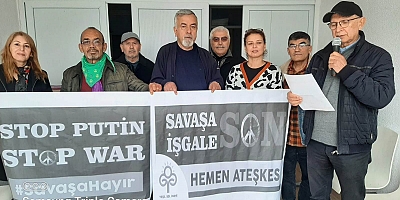 Yeşil Sol Parti Adana İl Örgütü: Rusya’nın  Ukrayna’ya karşı başlattığı saldırı kabul edilemez