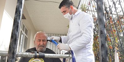 YÜREĞİR BELEDİYESİ’NDEN EVDE BAKIM HİZMETİ