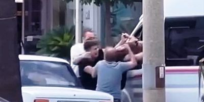 Yüreğir’de Yol Verme Kavgası Kamerada
