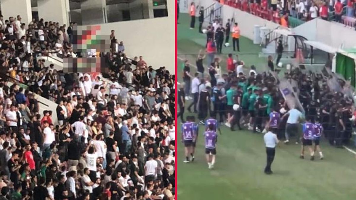 Terör örgütü paçavralarını stada nasıl soktular? Amed Sportif-Bursaspor maçıyla ilgili İçişleri'nden açıklama geldi