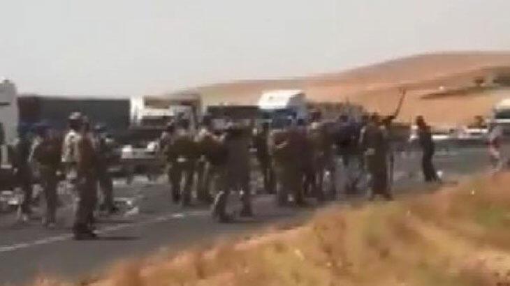 Traktörle yol kapatıp, jandarmaya taş atmışlardı! 2 çiftçi gözaltına alındı