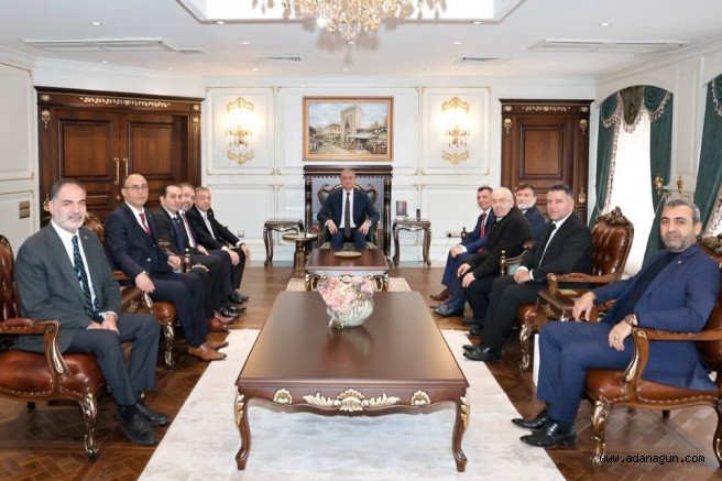 Türk-İş heyetinden Vali Yavuz’a ziyaret